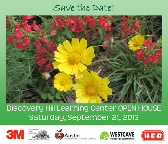 Save the Date - Discovery Hill Open House, September 21